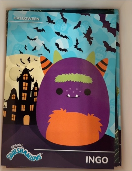 2025 Panini Squishmallows Halloween #56 Ingo — front