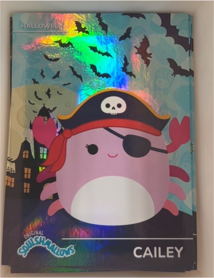 2025 Panini Squishmallows Halloween #18 Cailey — front