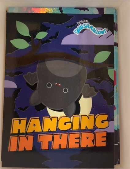 2025 Panini Squishmallows Halloween #7 Hanging In There Bat — front
