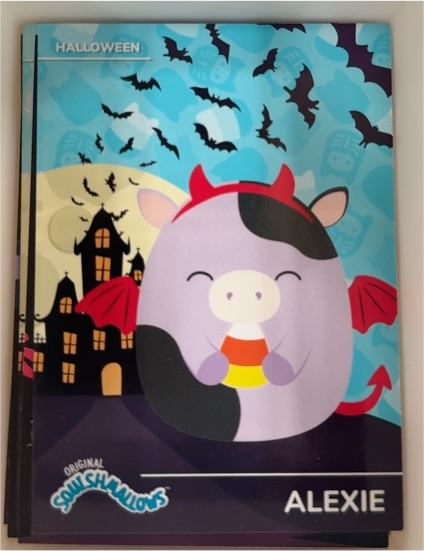 2025 Panini Squishmallows Halloween #4 Alexie — front