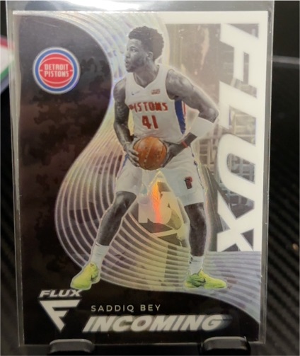 2020-21 Panini Flux #27 Saddiq Bey — front