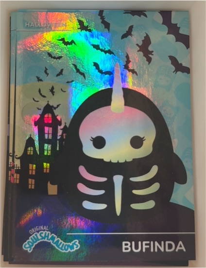 2025 Panini Squishmallows Halloween #17 Bufinda — front