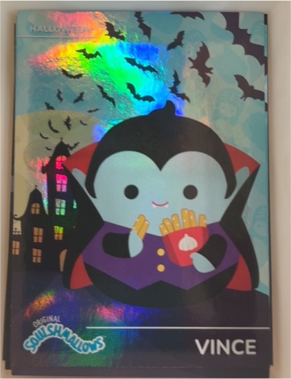 2025 Panini Squishmallows Halloween #95 Vince — front