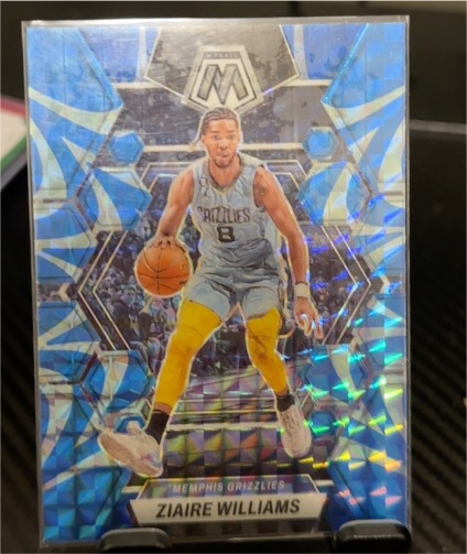 2022-23 Panini Mosaic #163 Ziaire Williams — front