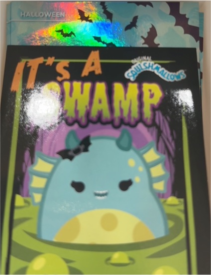 2025 Panini Squishmallows Halloween #20 It's A Swamp Thing — front