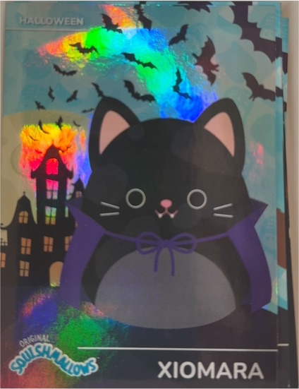 2025 Panini Squishmallows Halloween #100 Xiomara — front