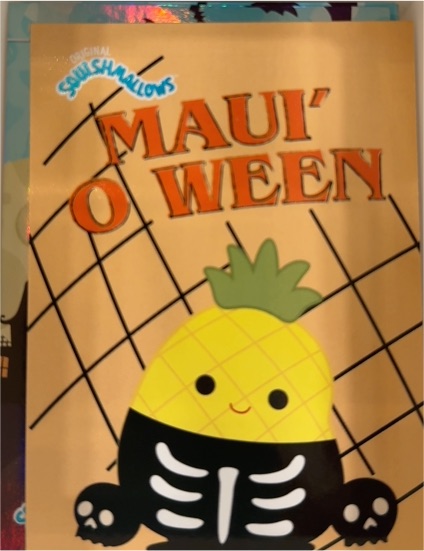 2025 Panini Squishmallows Halloween #11 Maui’ O Ween — front