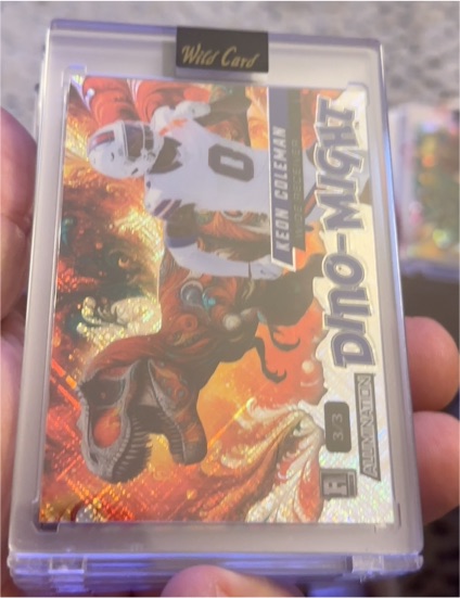 2024 Wild Card Alumination Dino-Might #33 Leon Cleary — front