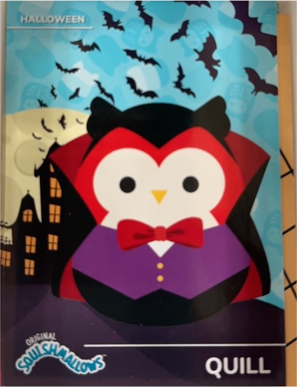 2025 Panini Squishmallows Halloween #82 Quill — front
