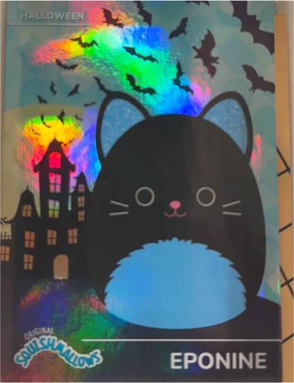 2025 Panini Squishmallows Halloween #39 Eponine — front