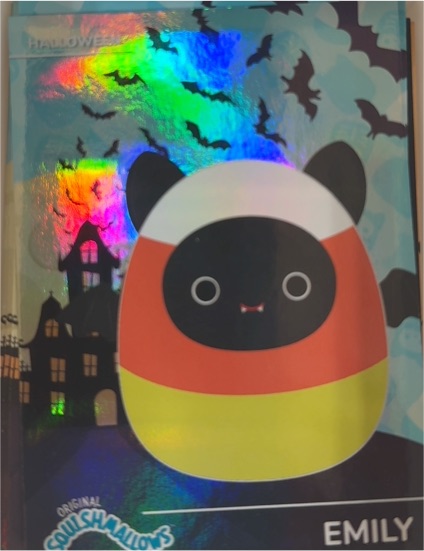 2025 Panini Squishmallows Halloween #38 Emily — front