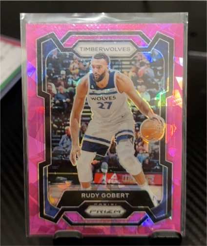2023-24 Panini Prizm #59 Rudy Gobert — front