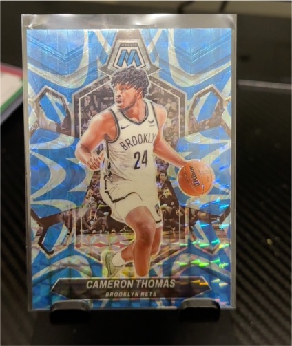 2023-24 Panini Mosaic #117 Cameron Thomas — front
