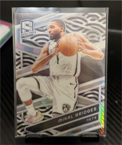 2023-24 Panini Spectra #54 Mikal Bridges — front