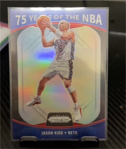 2021-22 Panini Prizm #18 Jason Kidd 75 Years of the NBA — front