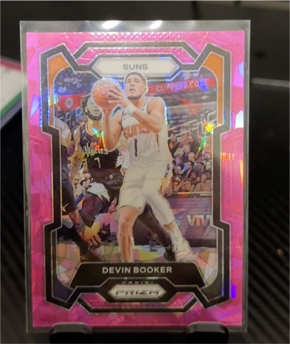 2023-24 Panini Prizm #58 Devin Booker — front