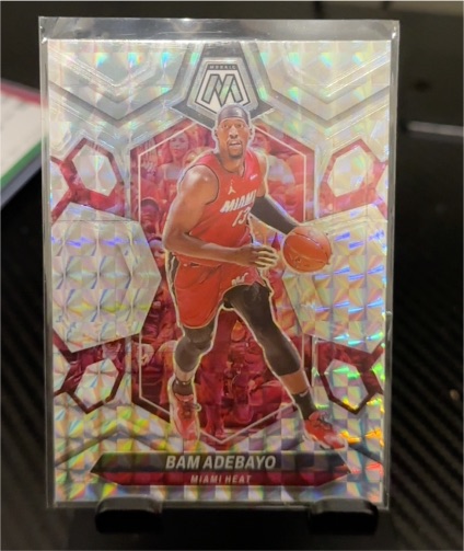 2023-24 Panini Mosaic #26 Bam Adebayo — front