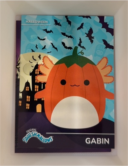 2025 Panini Squishmallows Halloween Gabin — front