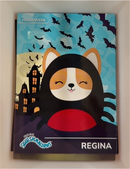 2025 Panini Squishmallows Halloween #84 Regina — front