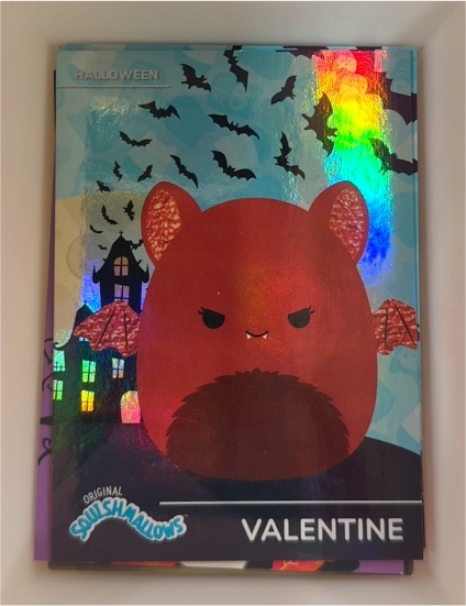 2025 Panini Squishmallows Halloween Valentine — front