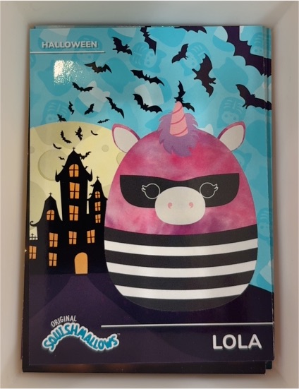 2025 Panini Squishmallows Halloween #67 Lola — front