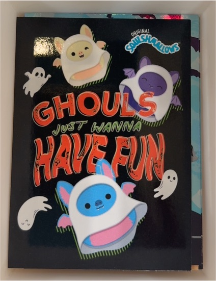 2025 Panini Squishmallows Halloween #16 Ghouls Just Wanna Have Fun — front