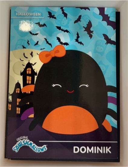 2025 Panini Squishmallows Halloween #33 Dominik — front