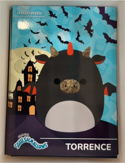 2025 Panini Squishmallows Halloween #93 Torrence — front