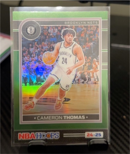 2024-25 Panini NBA Hoops #36 Cameron Thomas — front