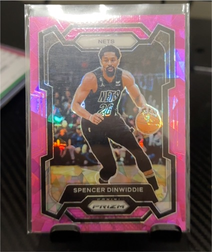 2023-24 Panini Prizm #84 Spencer Dinwiddie — front