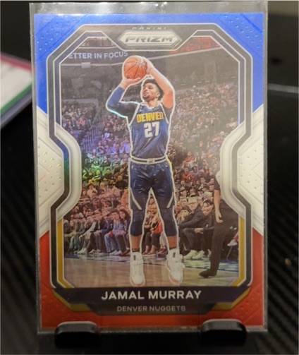 2020-21 Panini Prizm #124 Jamal Murray — front