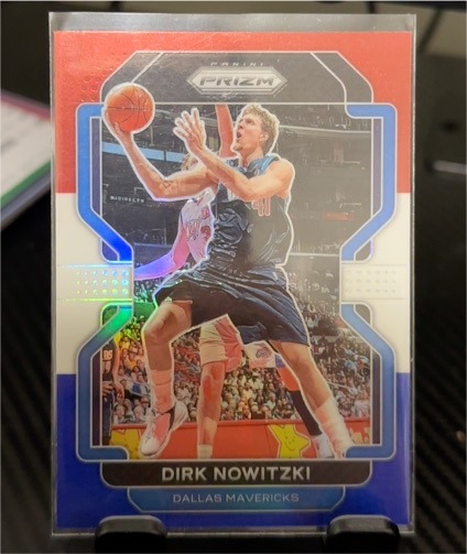 2021-22 Panini Prizm #289 Dirk Nowitzki — front