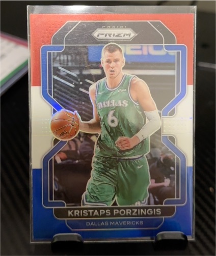 2021-22 Panini Prizm #74 Kristaps Porzingis — front