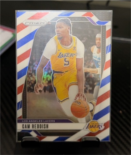 2024-25 Panini Prizm #60 Cam Reddish — front
