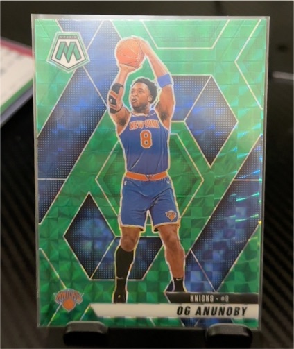 2024-25 Panini Mosaic #123 OG Anunoby — front