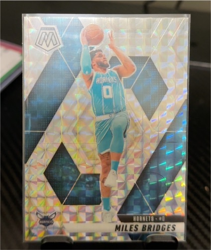 2019-20 Panini Mosaic #0 Miles Bridges — front