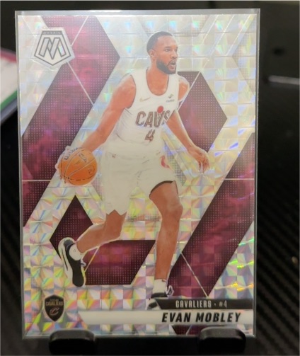 2024-25 Panini Mosaic #133 Evan Mobley — front