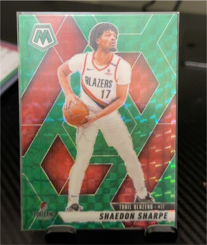 2024-25 Panini Mosaic #61 Shaedon Sharpe — front