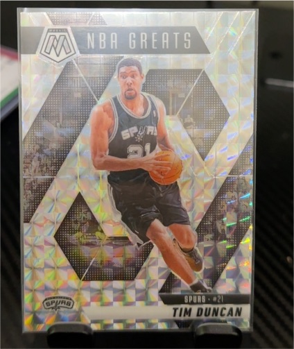 2024-25 Panini Mosaic NBA Greats #291 Tim Duncan — front
