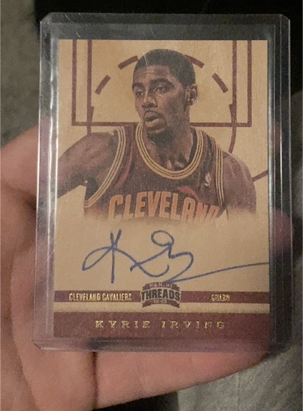 2012-13 Panini Threads Kyrie Irving — front