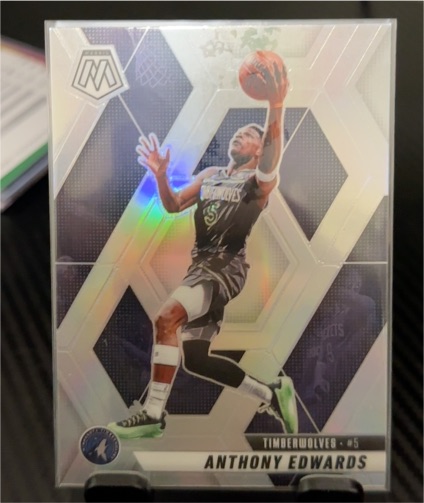 2024-25 Panini Mosaic #36 Anthony Edwards — front