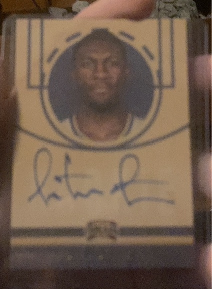 2012-13 Panini Threads On Wood Autograph Doron Lamb Bucks — front