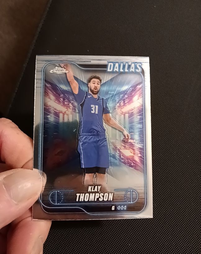 2024-25 Topps Chrome #178 Klay Thompson — front