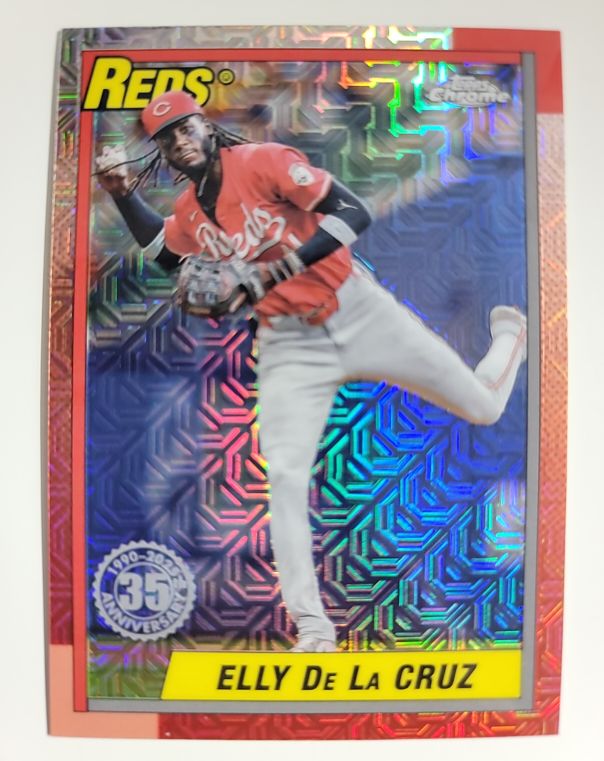 2025 Topps Series 1 #T90C-15 Elly De La Cruz — front