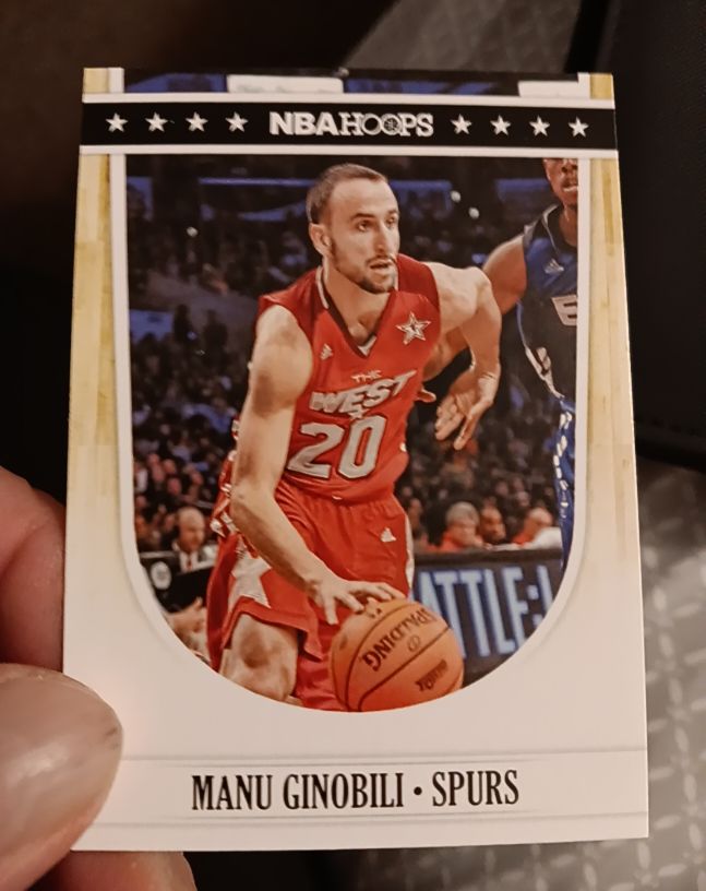 2011-12 Panini NBA Hoops #267 Manu Ginobili — front
