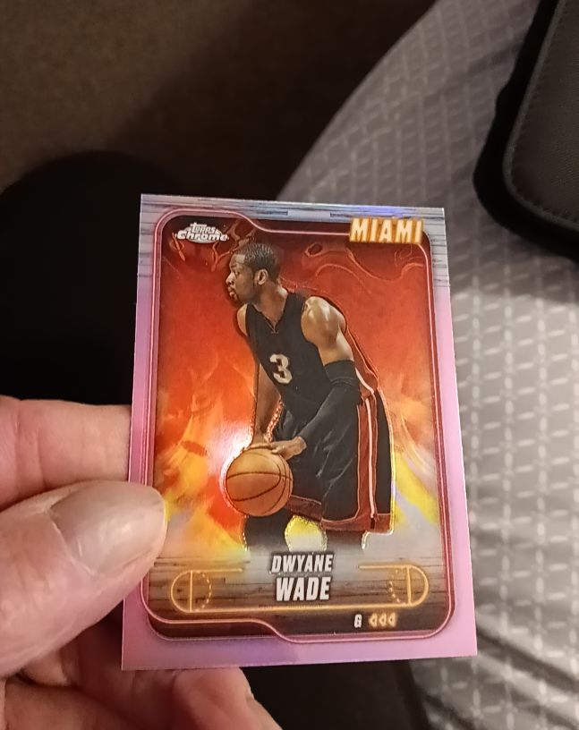 2024-25 Topps Chrome #13 Dwyane Wade — front