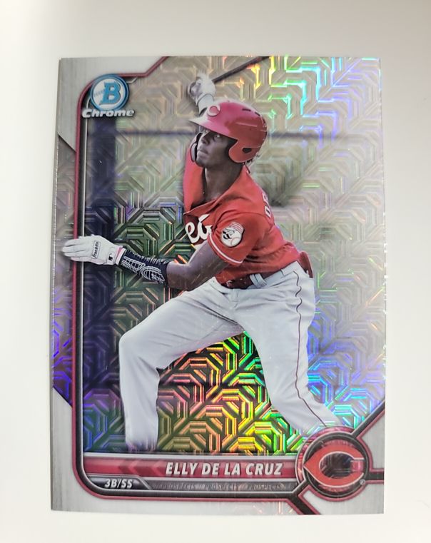 2022 Bowman Chrome #BCP-224 Elly De La Cruz — front