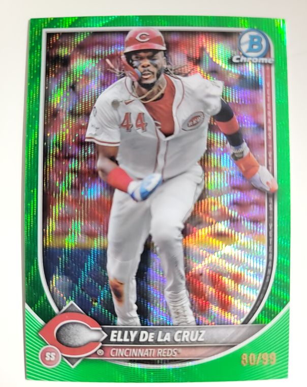 2025 Bowman Chrome #89 Elly De La Cruz — front