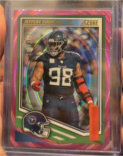 2025 Panini Score #235 Jeffery Simmons — front