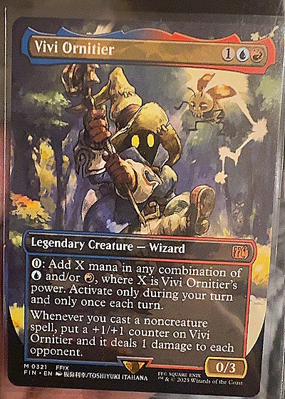 2025 Final Fantasy #321 Vivi Ornitier — front